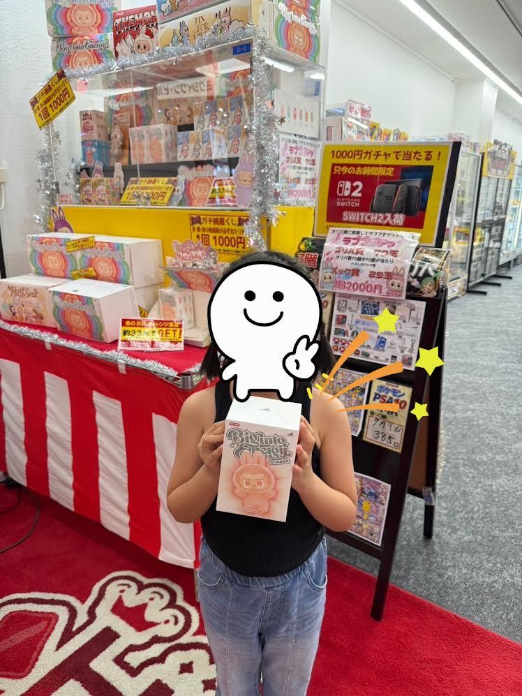 本日もご来店ありがとうございました💞

1階ゲームコーナーはSwitch２やBOX大量GETの
1日となりました！！
景品を獲得された方おめでとうございます😆

そして現在『ポケモンセンターヒロシマ』の
スペシャルBOX買取を大募集中です✨
シュリンク付きのみ受付となっておりますので