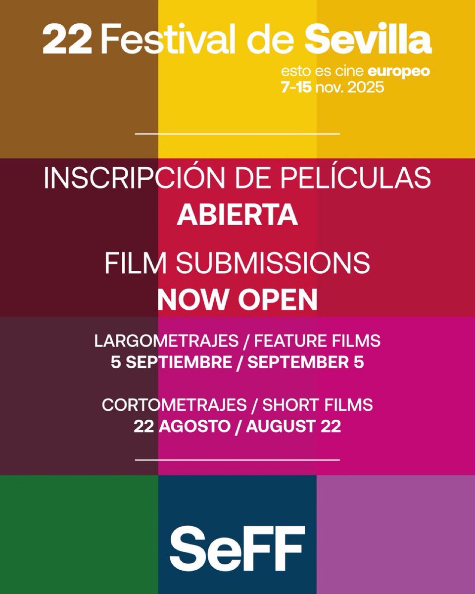 📽️ Por primera vez en la historia, los cortometrajes participarán en la Sección Oficial, que contará con dos premios específicos: Mejor Cortometraje de Imagen Real y Mejor Cortometraje de Animación