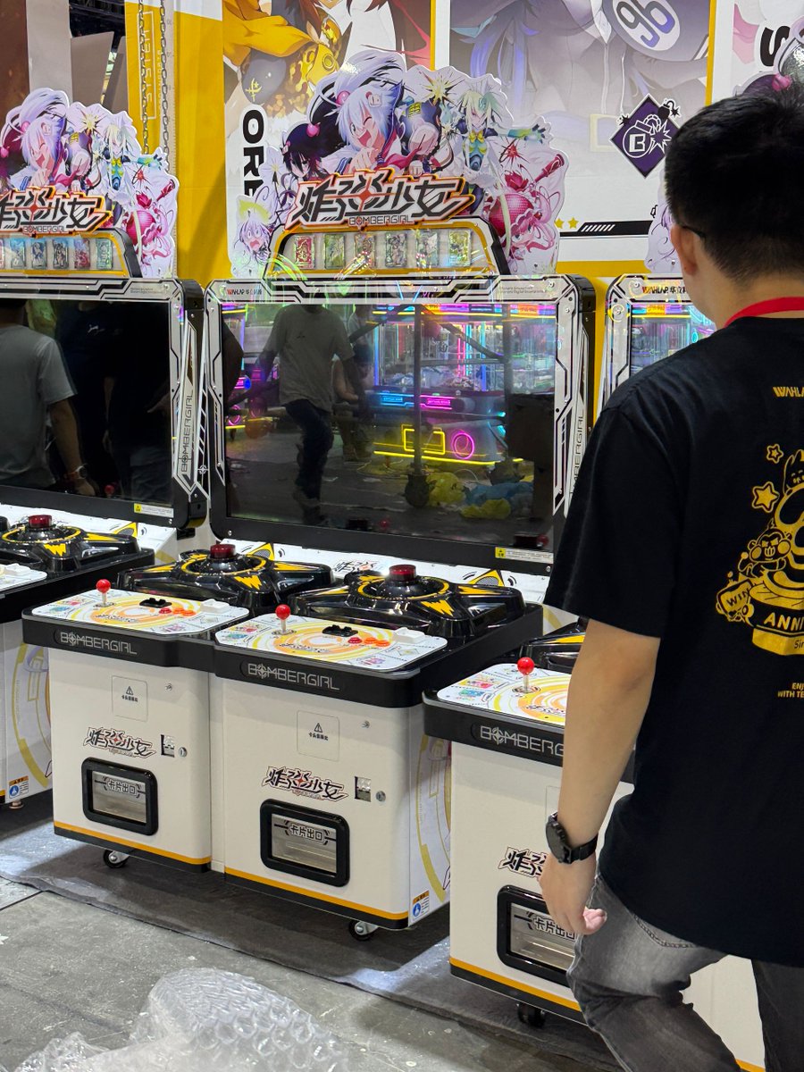 ボンバーガール 筐体装飾 ボンバーガール 装飾 ボンバーガール 筐体