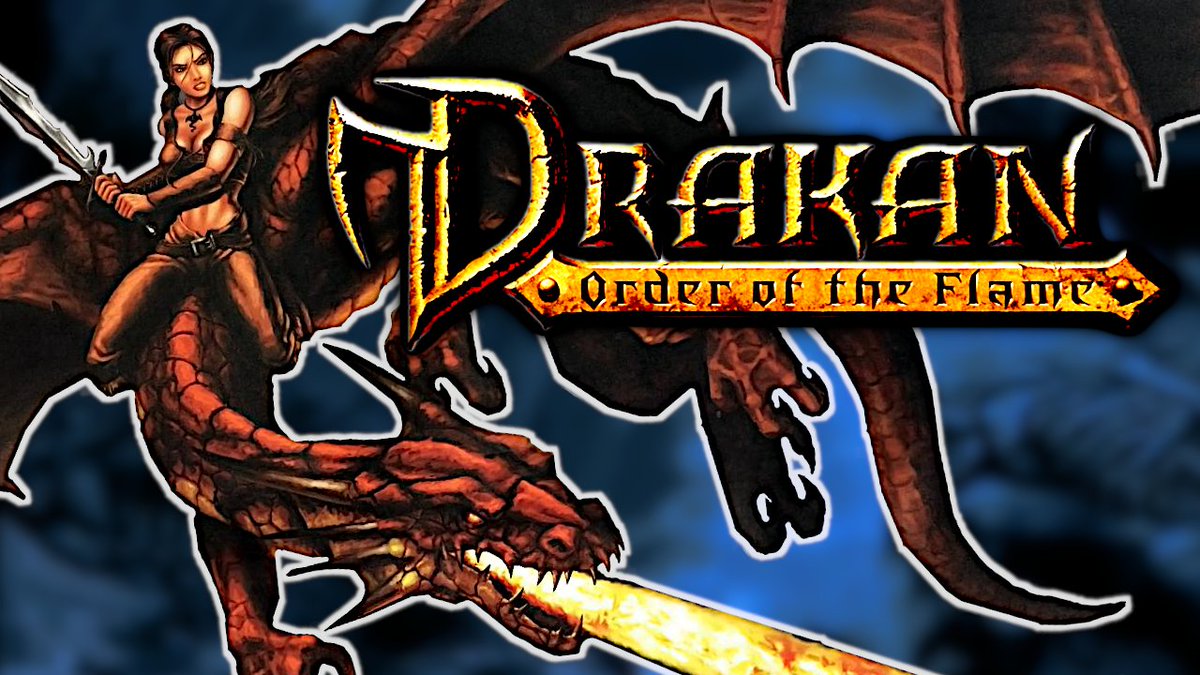 DrJerryGaming's tweet photo. New video is up. This time on Drakan: Order of the Flame. A 1999 action/adventure game with some very interesting dragon-riding mechanics. Link in comments. https://t.co/QbMmLyK5OD