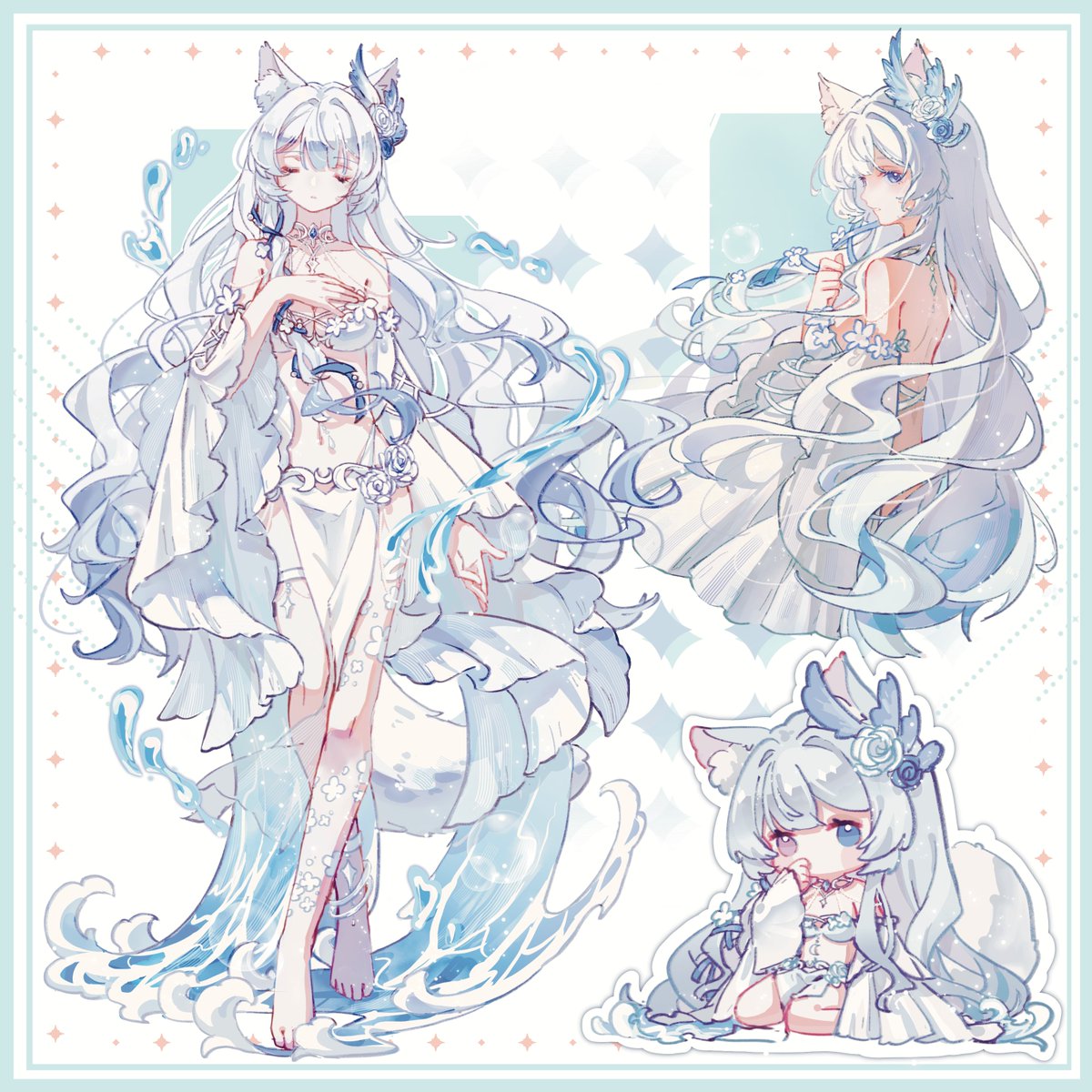 4 more days for my 3.0 model debut
What do you love the most from my 3.0 design?🤍

#VTuber #VtuberDebut #ArtYue