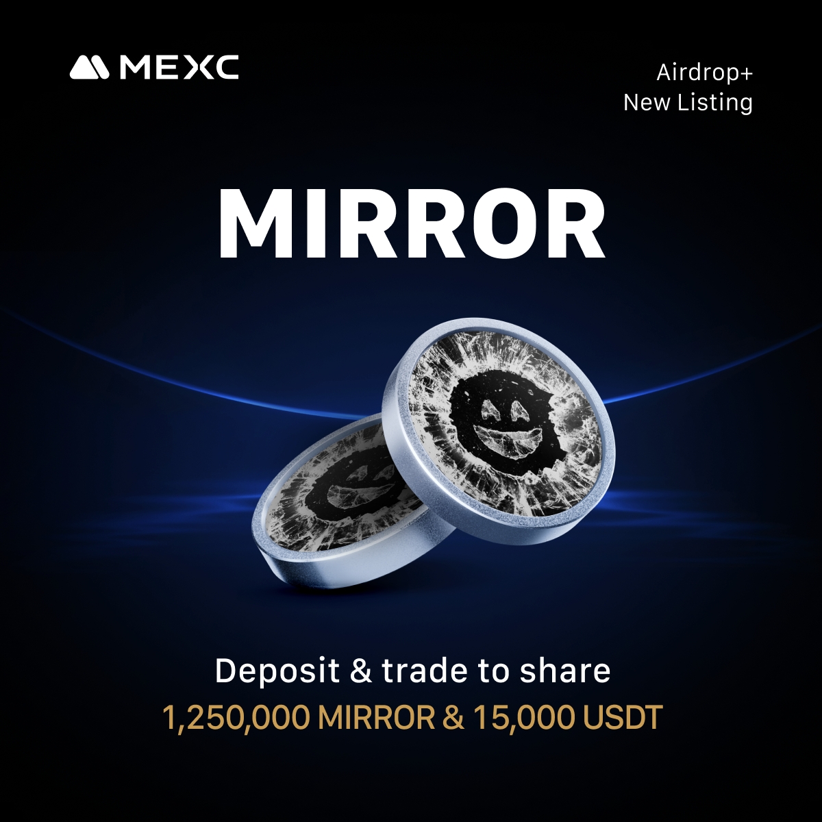 $MIRROR Trading is Live on <a href="/MEXC_Official/">MEXC</a> 

Reward Pool: 1,250,000 $MIRROR &amp; 15,000 $USDT

Deposit &amp; Trade to share the prize pool: mexc.com/token-airdrop/…