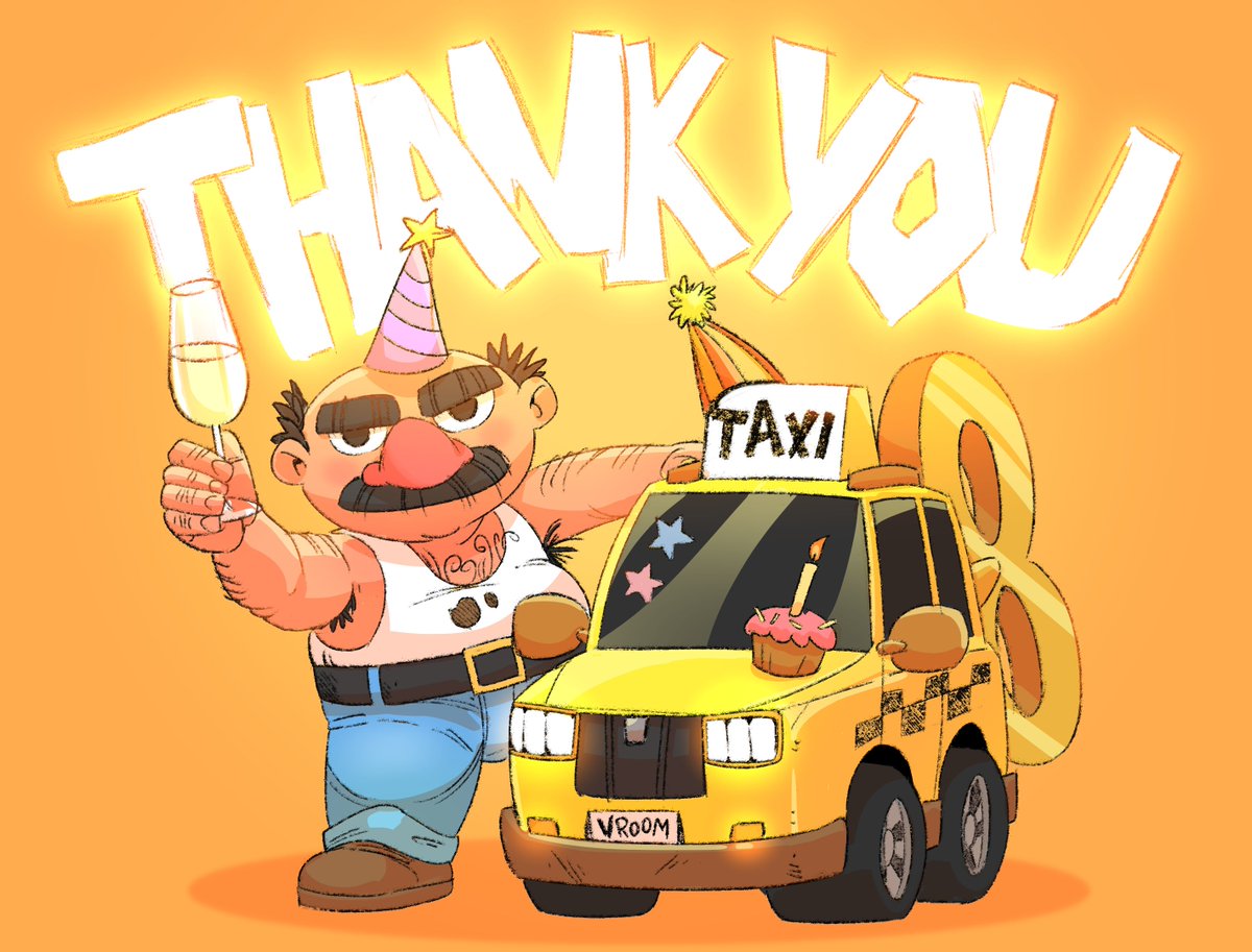 PanikArcade's tweet image. can&apos;t believe it&apos;s already been a year &amp;amp; change since Yellow Taxi Goes Vroom launched 🤯

To celebrate we gots a daily deal today! 60% off. vroom responsibly until CloverPit pulls up 🚕💨🎰