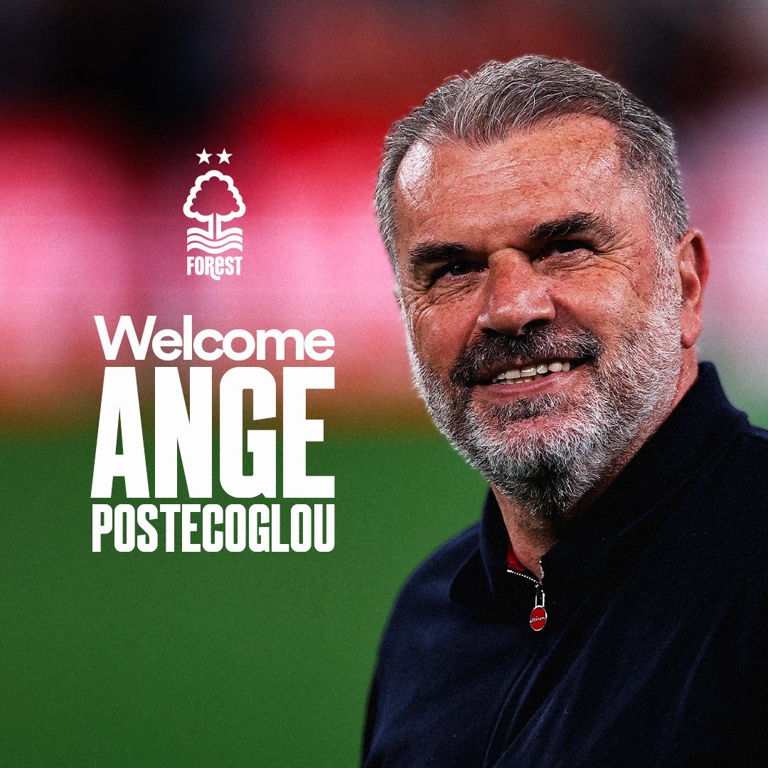 🚨 Ange Postecoglou est le nouveau coach de Nottingham Forest !! 
#COYR #NFFC