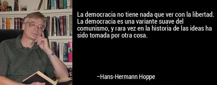 La democracia es socialismo.