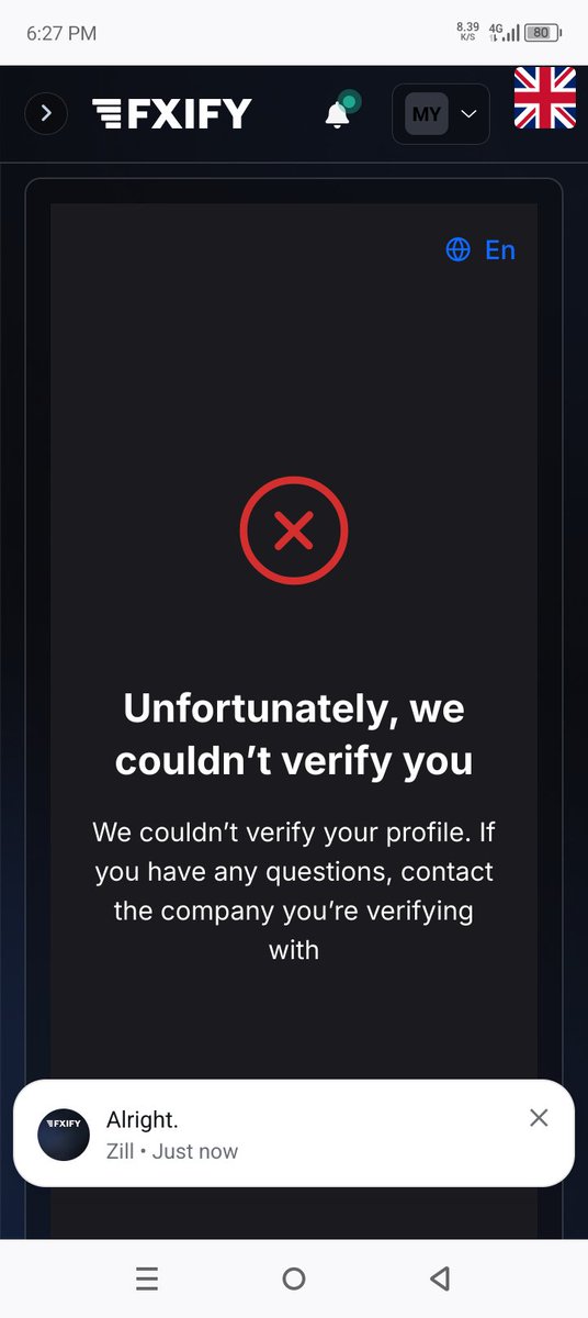 YasirButtfx's tweet image. Bought 2 accounts from FXIFY. Two step Trailing &amp;amp; Instant Funding . I made $7,312 profit. When I requested payout, they rejected my KYC and only offered fee refund.

Feels like a scam – Unfair &amp;amp; unprofessional. Fix this or I’ll escalate.
@PropFirmMedia 
@FxTrustedProps 
@fxifycom