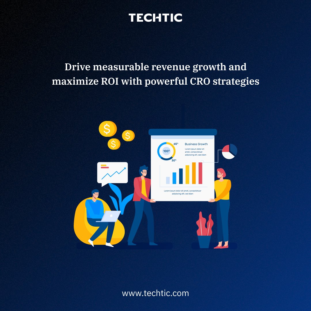 TechticSolution's tweet image. #CRO transforms digital traffic into higher sales, optimized user journeys, and sustainable business growth.
Click to Explore more and consult our CRO experts:-
techtic.com/ecommerce-conv…
#ConversionRateOptimization #CROStrategies #CROExperts #BoostConversions #BusinessGrowth