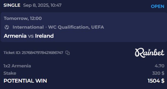 Got a feeling Ireland are going to struggle in Armenia tonight…

🫣