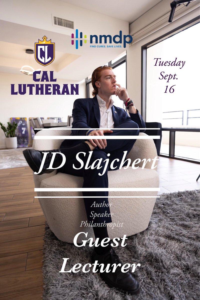 Excited to be on campus next week <a href="/CalLutheran/">Cal Lutheran</a> !!