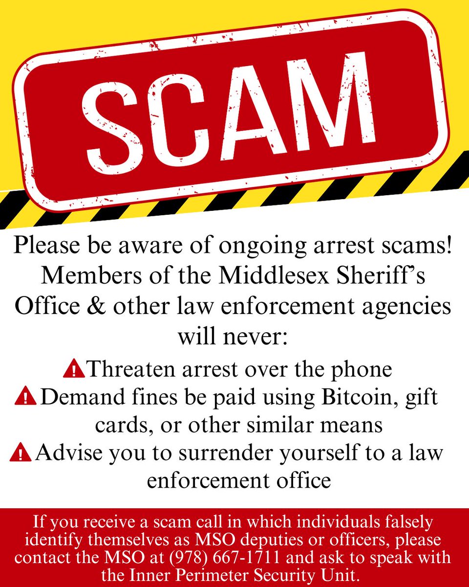 If you receive a call from individuals claiming to be law enforcement  officers, and threatening arrest or demanding immediate payment of fines or  fees using cryptocurrency or gift cards... please be aware
