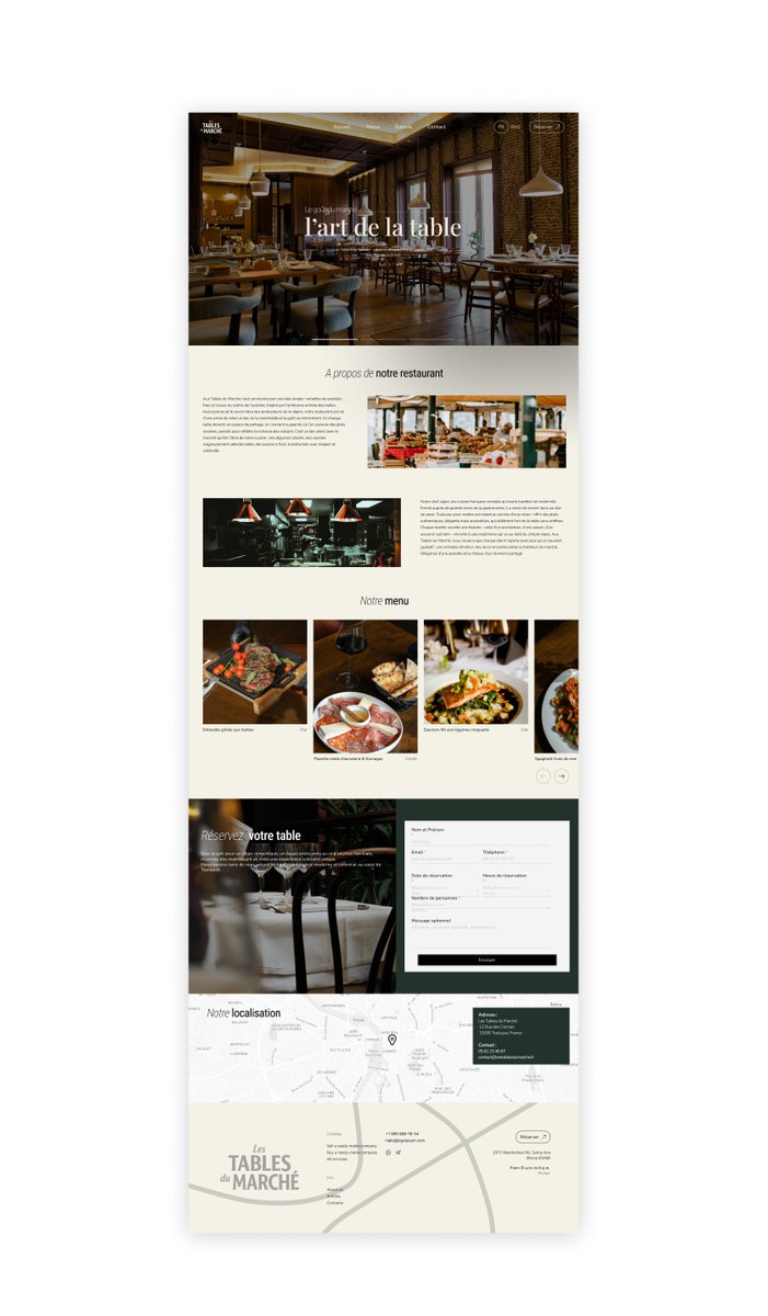 MatuiDesign's tweet image. Restaurant website but make it aesthetic 🍷✨
Clean UI + smooth UX → ready to convert.