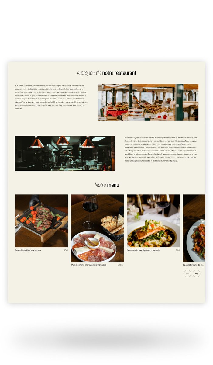 MatuiDesign's tweet image. Restaurant website but make it aesthetic 🍷✨
Clean UI + smooth UX → ready to convert.