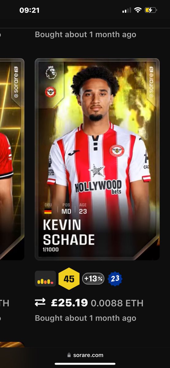 Any Brentford fans out there that are interested in this card? Personally think the flames is the best design of the special editions and it’s on the #1 Schade dm me or msg if interested will negotiate a fair price