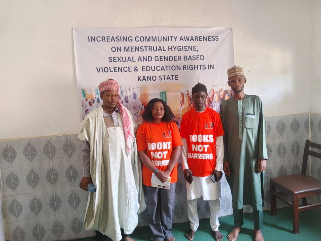 In Kano State, The Inclusion Project continues to drive awareness on menstrual hygiene, SGBV &amp; education rights.
With support from <a href="/MalalaFund/">Malala Fund</a>, our Books Not Barriers campaign is breaking stigma, empowering girls &amp; ensuring access to safe learning spaces. 
#MalalaFund #EndSGBV
