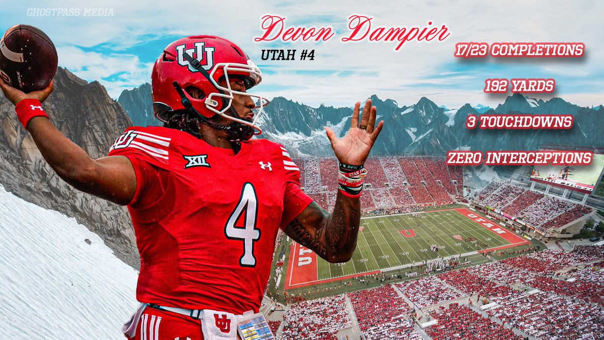 ❄️ ICY performance Saturday by <a href="/Devonddampier/">Devon Dampier</a> 

#devondampier #dampierforheisman #sportsgraphics #Photoshop #GraphicsDesign #sportsmedia #FootballStats #utahfootball