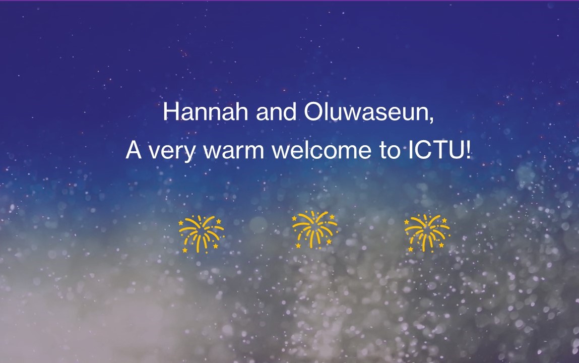 StatsCI (@stats_ci) on Twitter photo 🎉 Excited to welcome two NIHR Pre-Doc Fellows!
Hannah Wallace from Scotland who will work with <a href="/RachPips/">Rachel Phillips</a> & <a href="/Suzie_cro/">Suzie Cro</a>.
And,
Oluwaseun Olayiwola from Nigeria who will work with <a href="/LeilaJTF/">Leila</a> , <a href="/Suzie_cro/">Suzie Cro</a> and <a href="/DrKGibbons/">A/Prof Kristen Gibbons</a> . 🎉 Excited to welcome two NIHR Pre-Doc Fellows!
Hannah Wallace from Scotland who will work with <a href="/RachPips/">Rachel Phillips</a> & <a href="/Suzie_cro/">Suzie Cro</a>.
And,
Oluwaseun Olayiwola from Nigeria who will work with <a href="/LeilaJTF/">Leila</a> , <a href="/Suzie_cro/">Suzie Cro</a> and <a href="/DrKGibbons/">A/Prof Kristen Gibbons</a> .