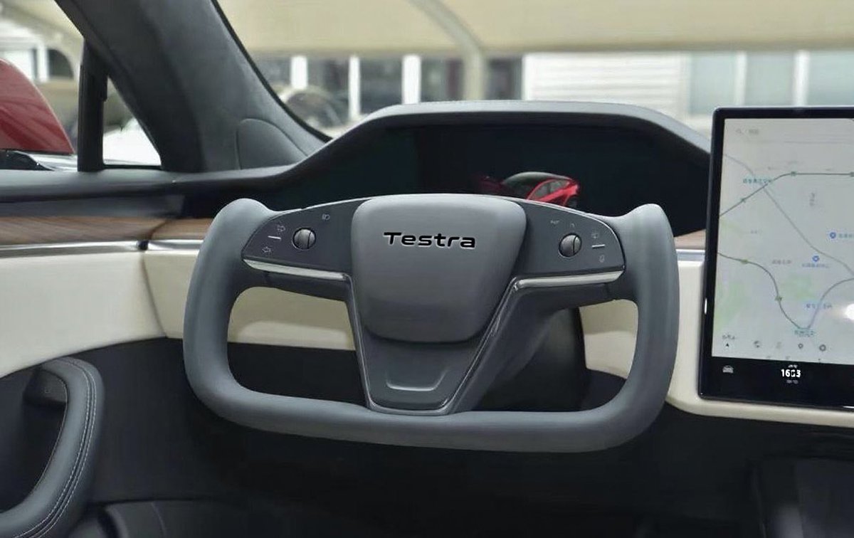 LuIvor's tweet photo. Testra Model S Plaid accelerates from 0 to 100 in 2.1 seconds, giving you the ultimate enjoyment. https://t.co/S43Iwjz6C8