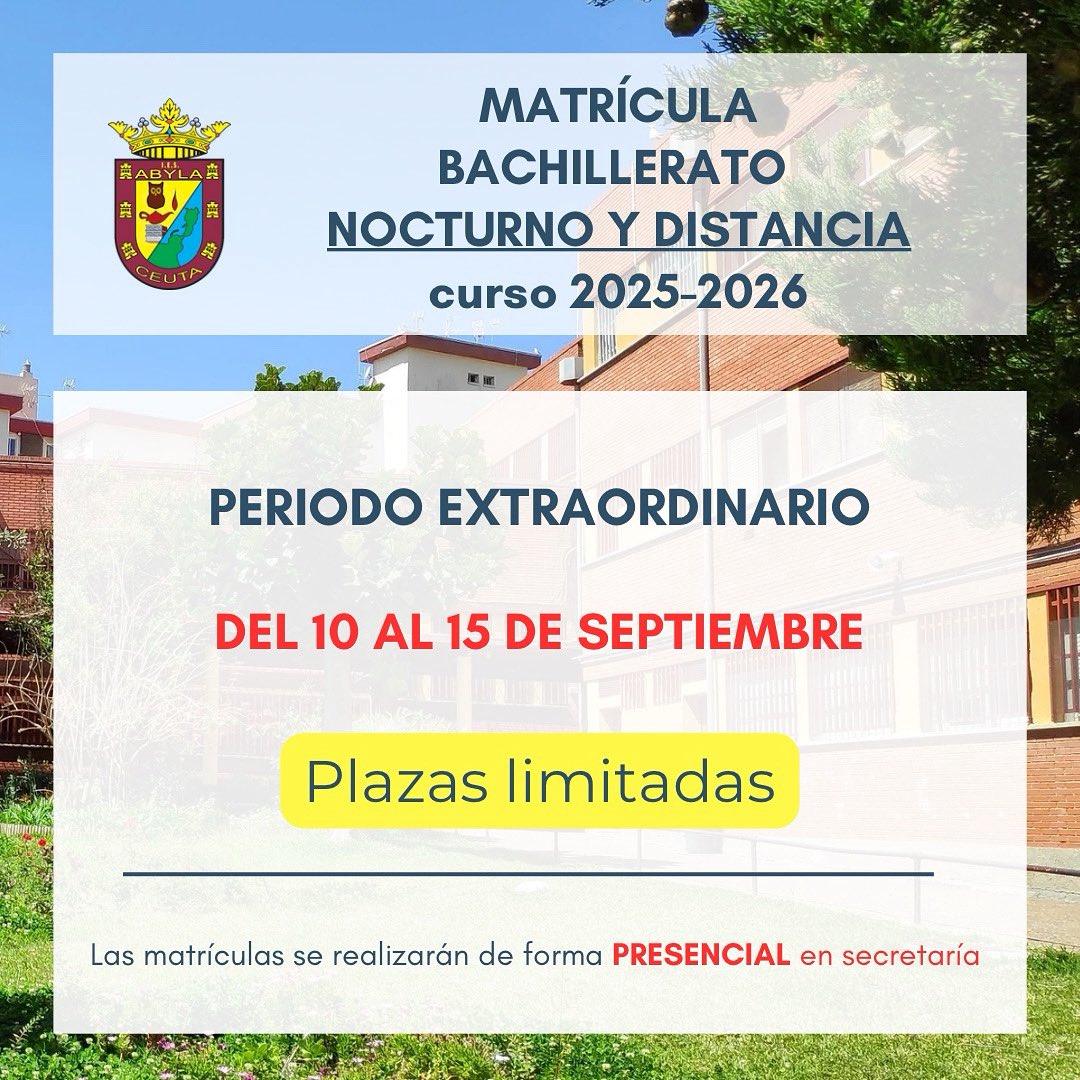 IES Abyla (Oficial) (@ies_abyla) on Twitter photo 