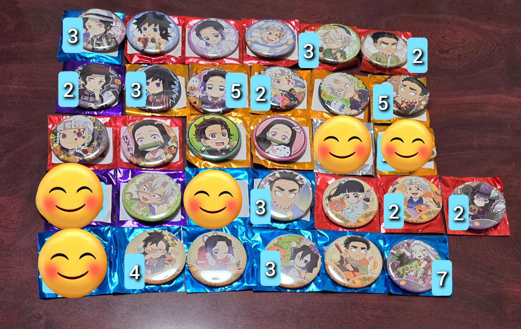 鬼滅の刃　缶バッジ　お月見　ufotable 2019 炭治郎　善逸　しのぶ 鬼滅の刃 缶バッジ お月見 ufotable 2019 炭治郎 善逸 しのぶ