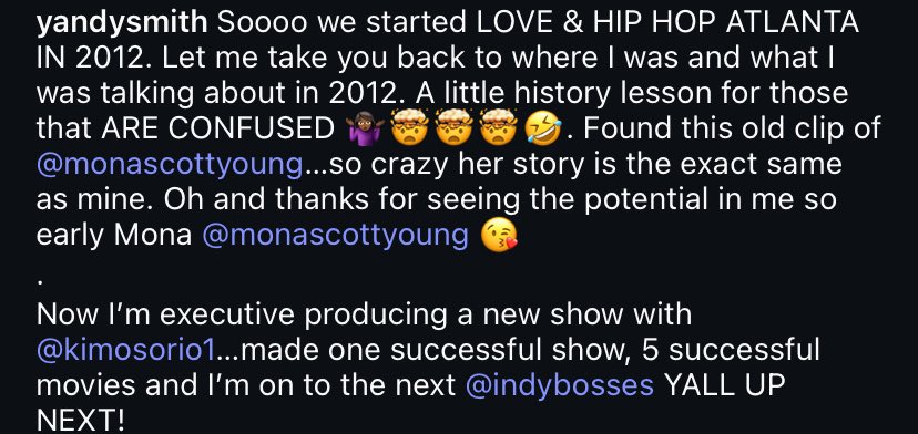 urfavv_goddess's tweet image. Yandy with some receipts about who started Love &amp;amp; Hip Hop 🔥#LHHATL