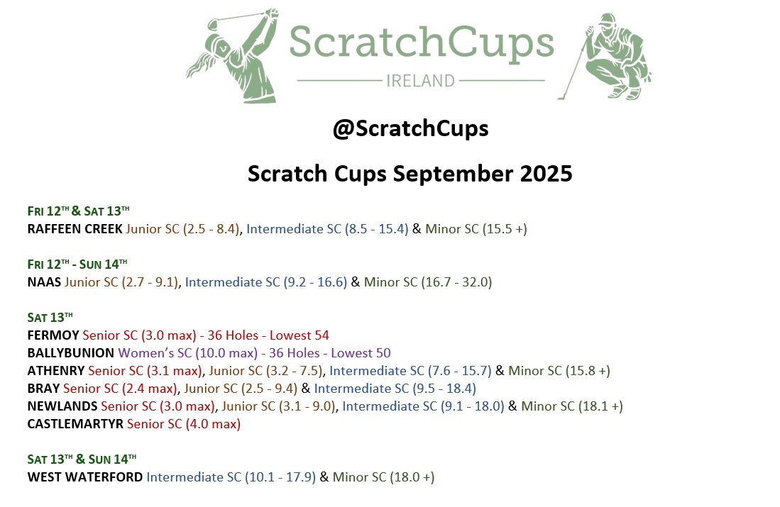 ScratchCups's tweet photo. Next weekends Scratch Cups.

Booking links https://t.co/F6kb3L66ia

#ScratchCup #ScratchCups #SeniorScratchCup #WomensScratchCup #JuniorScratchCup #IntermediateScratchCup #MinorScratchCup https://t.co/gM0jLlE7V5