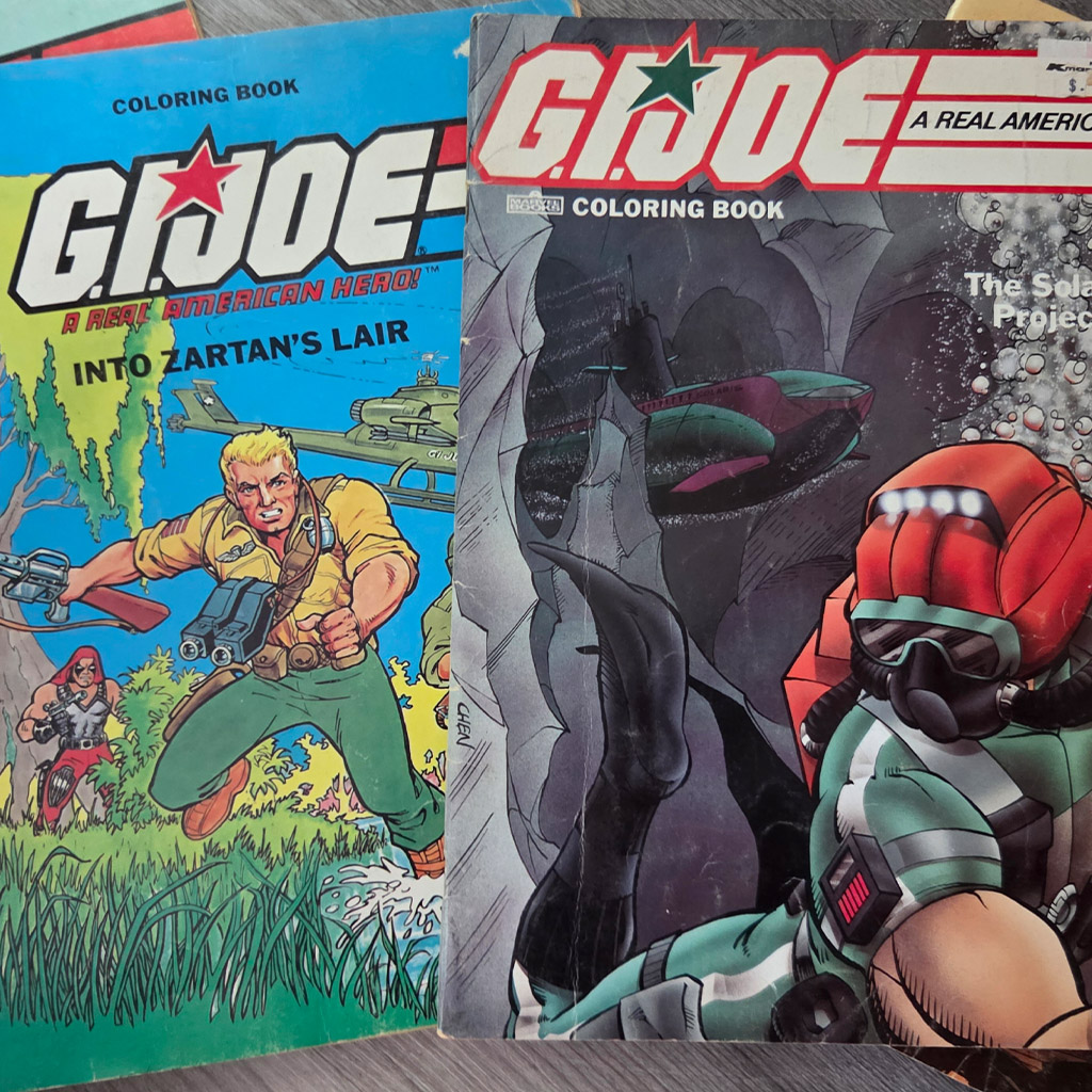 A box of stuff lost to time was recently discovered in my parent's attic. Total time capsule. Man I loved that <a href="/_SgtSlaughter/">SGT SLAUGHTER</a> Hat!! <a href="/brian_shearer/">Brian Shearer (lost his checkmark)</a>