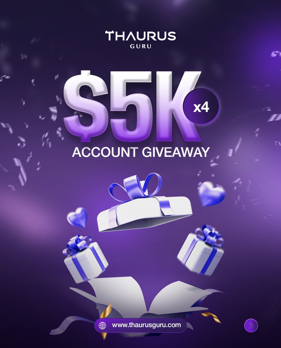 REEDAHFX (@faridaharuna) on Twitter photo GIVEAWAY ALERT 
I’ve partnered with <a href="/ThaurusGuru/">Thaurus Guru</a> to give away 4x $5K Funded Challenge
✅ most follow <a href="/ThaurusGuru/">Thaurus Guru</a> <a href="/faridaharuna/">REEDAHFX</a>
<a href="/Marwan_fx01/">Marwan_fx</a> 
✅ Like + Repost
✅ Tag 3 traders in the comments
Don’t miss this! GIVEAWAY ALERT 
I’ve partnered with <a href="/ThaurusGuru/">Thaurus Guru</a> to give away 4x $5K Funded Challenge
✅ most follow <a href="/ThaurusGuru/">Thaurus Guru</a> <a href="/faridaharuna/">REEDAHFX</a>
<a href="/Marwan_fx01/">Marwan_fx</a> 
✅ Like + Repost
✅ Tag 3 traders in the comments
Don’t miss this!