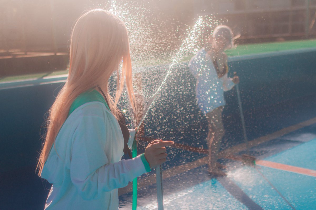 okamekamekame2's tweet photo. cos/コスプレ

学園アイドルマスター　
紫雲清夏        
葛城リーリヤ　@ichocos_ 

「もうっ！清夏ちゃんっ！」 https://t.co/U80xIh5wns