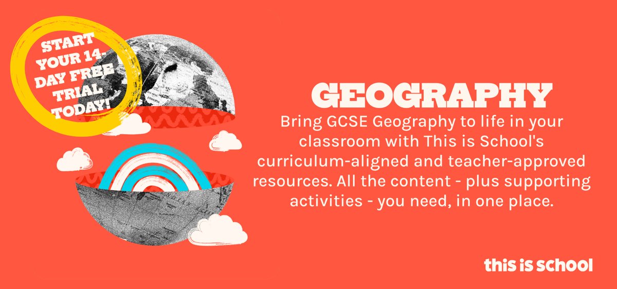 Need larger than life resources for your larger than life subject? #Geography is known for helping students reach new metaphorical (and physical!) heights - you deserve resources that bring the same energy to the curriculum 🫱🏼‍🫲🏼😎 zurl.co/XQoYo