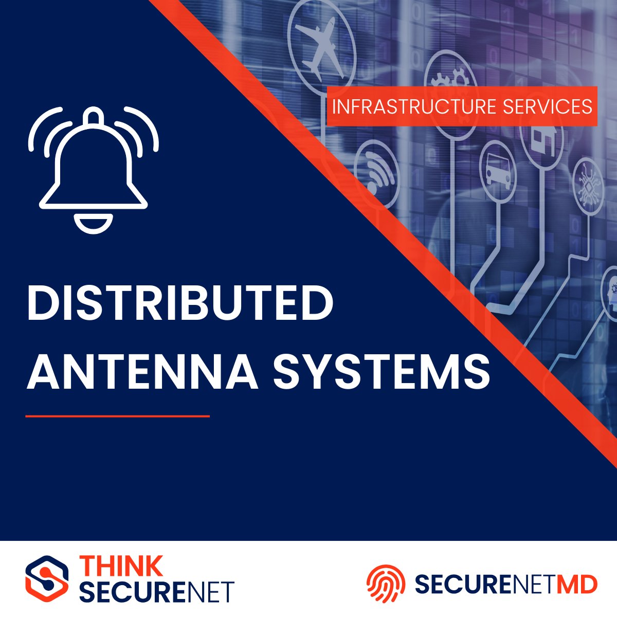 ThinkSecureNet's tweet image. At #ThinkSecureNet, we offer a full range of managed infrastructure services, including distributed antenna systems. With our mass notification systems, you can quickly and effectively communicate during emergencies.

#DistributedAntennaSystems #InfrastructureServices