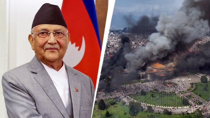 Rais76Ansari's tweet image. Nepal Prime Minister Resigned Amid Deadly Protests.

K.P. Sharma Oli, who began his fourth term as Prime Minister on July 15, 2024, announced his resignation on September 9, 2025.
#NepalGenZProtest