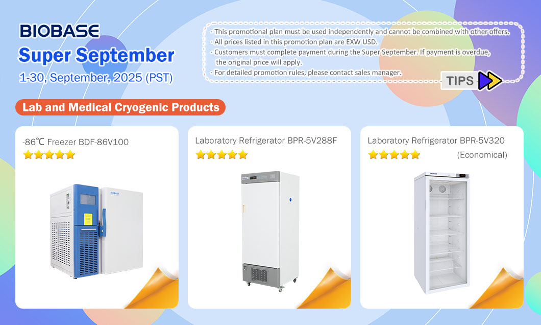 BIOBASE_CHINA's tweet image. BIOBASE September Procurement Festival is live!
✅ Lab & medical equipment
✅ Exclusive discounts
✅ Global delivery
#BIOBASE #ProcurementFestival #LabSolutions