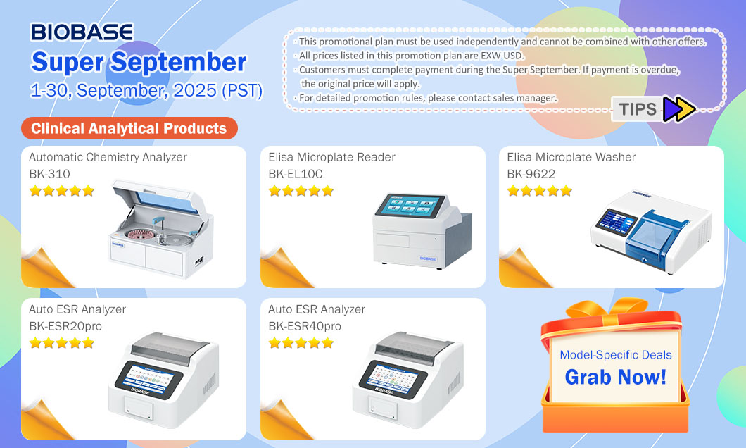 BIOBASE_CHINA's tweet image. BIOBASE September Procurement Festival is live!
✅ Lab & medical equipment
✅ Exclusive discounts
✅ Global delivery
#BIOBASE #ProcurementFestival #LabSolutions