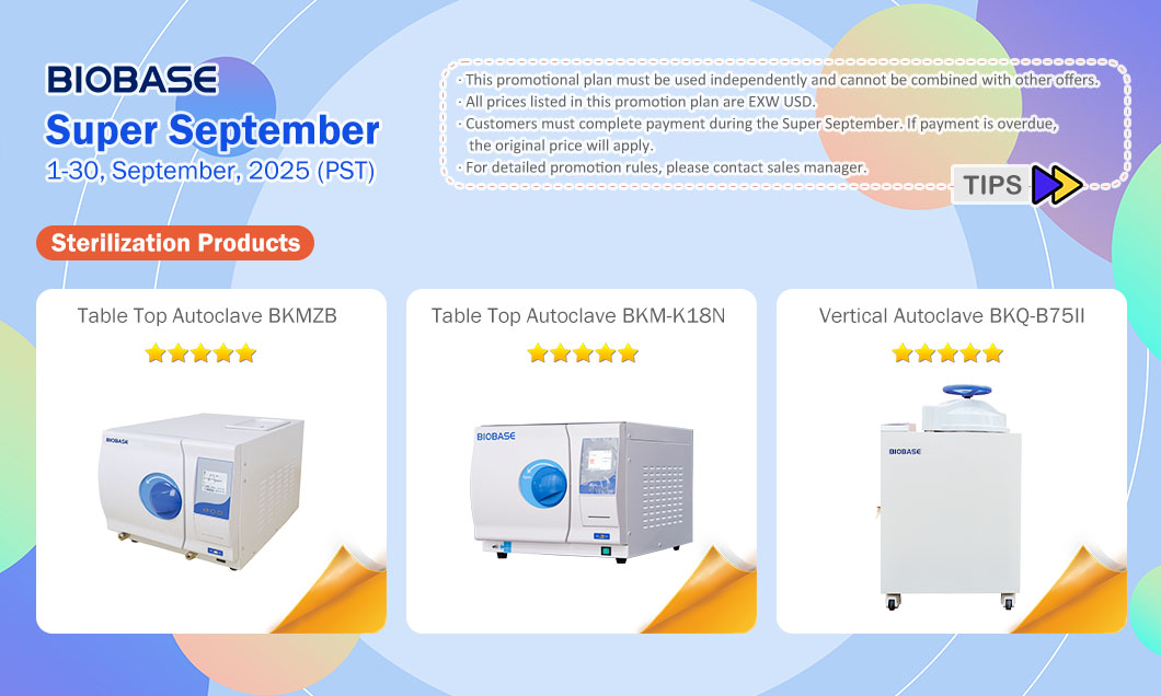 BIOBASE_CHINA's tweet image. BIOBASE September Procurement Festival is live!
✅ Lab & medical equipment
✅ Exclusive discounts
✅ Global delivery
#BIOBASE #ProcurementFestival #LabSolutions