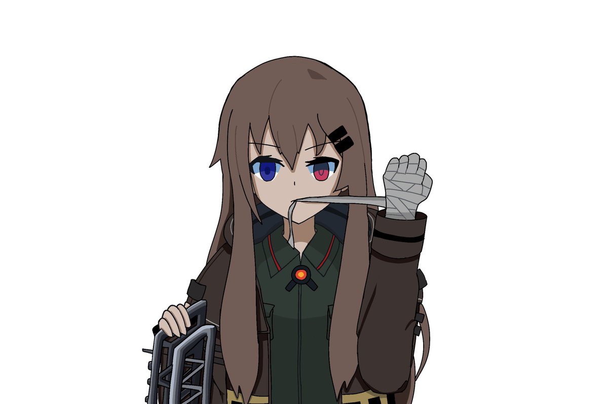 口で包帯引っ張ってるのってよくないですか🤔

#救国のスネジンカ