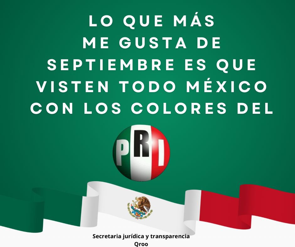 Septiembre mes de la patria !!!