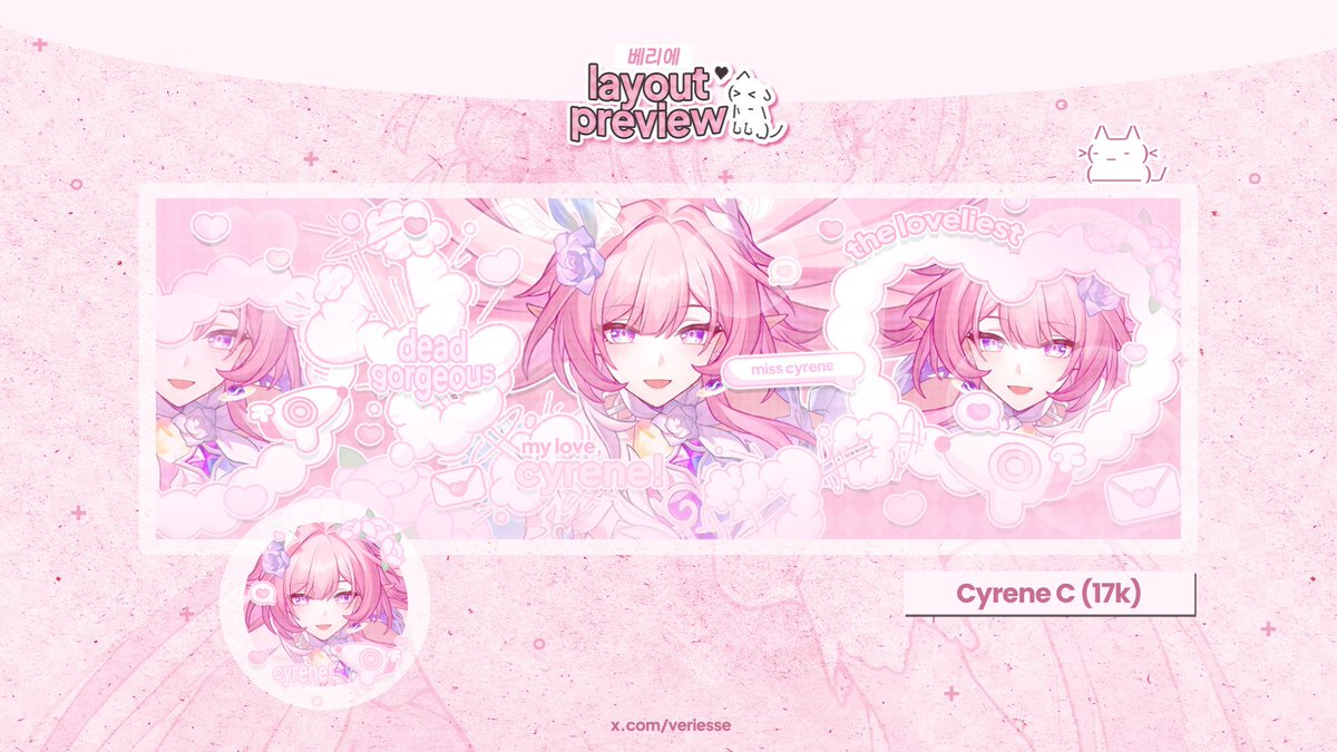 veriesse's tweet image. any interaction are appreciated 🫶

aku ada cyrene impact nih, bisa langsung ditake melalui DM yah dan payment via qris, mari mampir jajan! 🌸

t. #zonauang #zonajajan