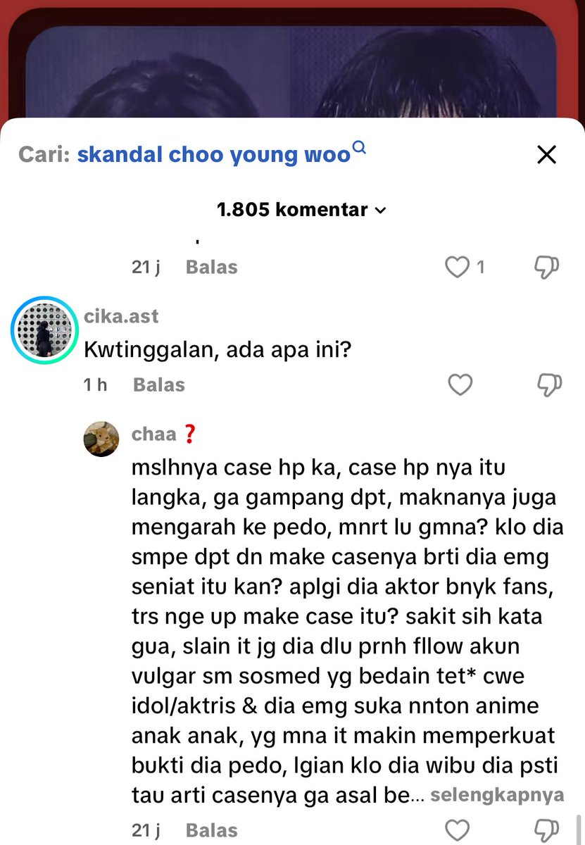 ryn ✮⋆˙ (@huchuuu5) on Twitter photo Sumpah ni akun komenannya effort banget, kek buzzer aja gua liat #chooyoungwoo #cyw #최영우 Sumpah ni akun komenannya effort banget, kek buzzer aja gua liat #chooyoungwoo #cyw #최영우