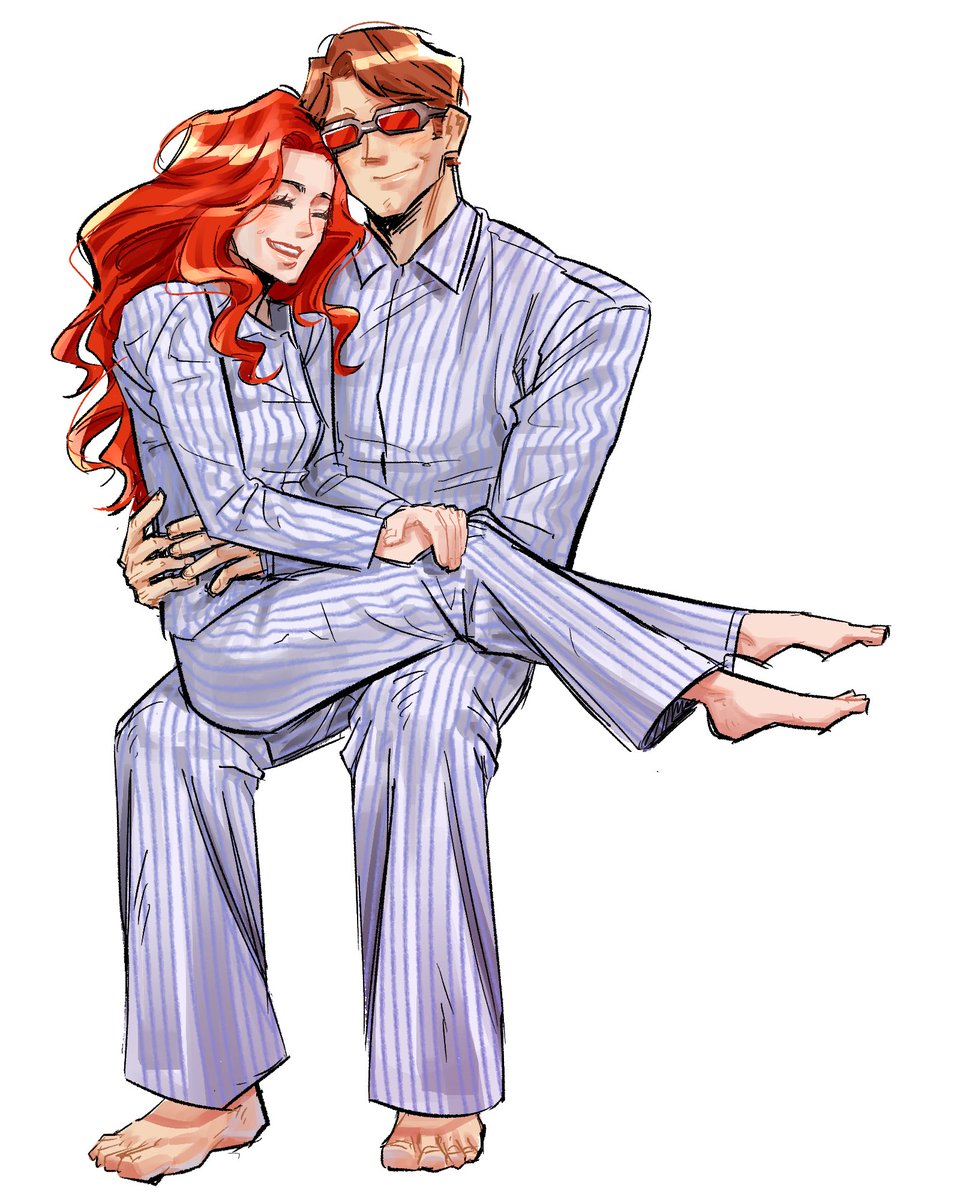 진스콧 커플잠옷..😳💖✨

#xmen #ScottSummers #JeanGrey