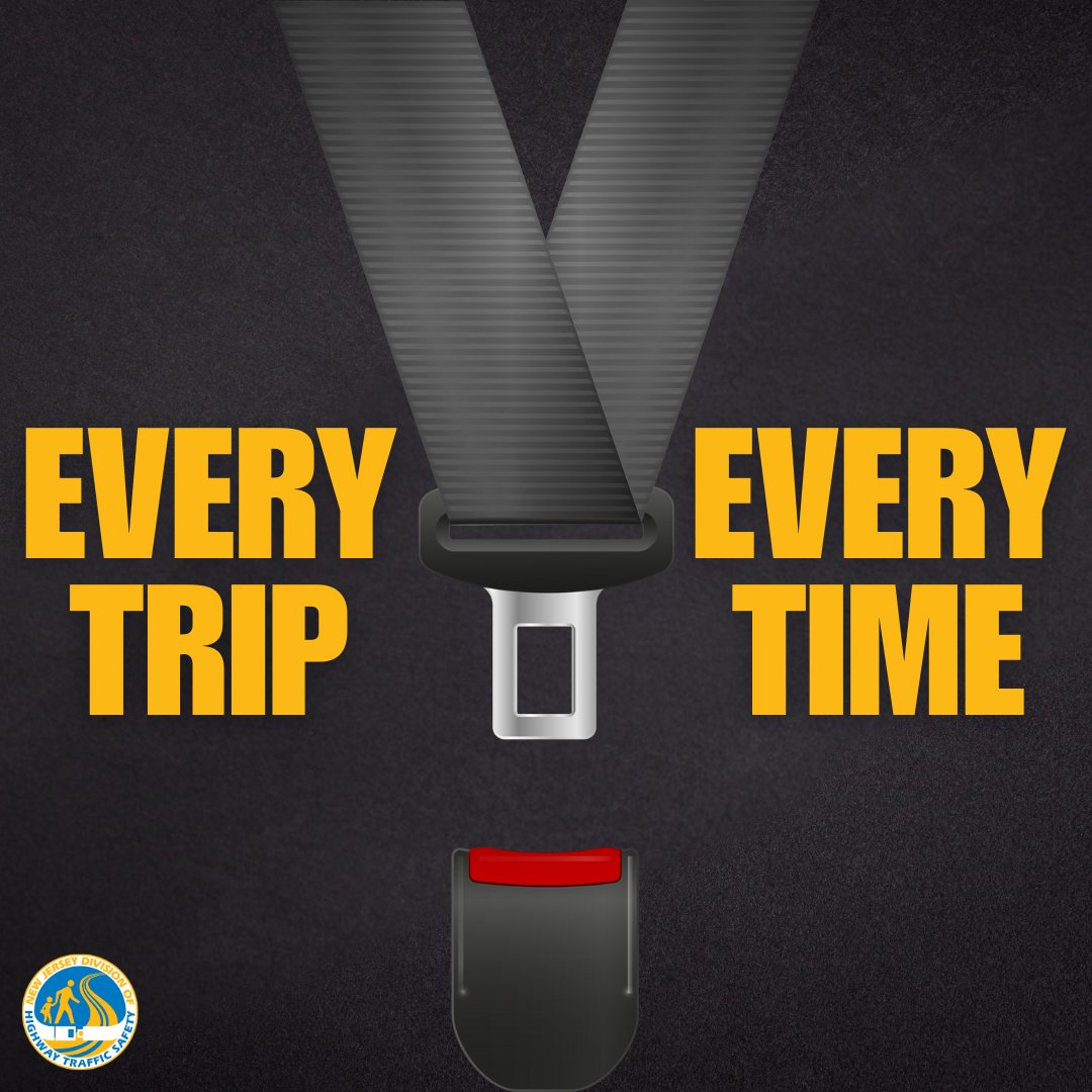 Secure your body - Secure your future. Buckle up, every trip, every time. #BuckleUp