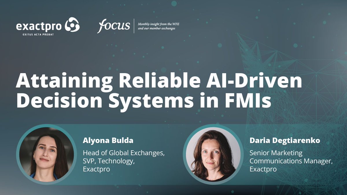 Financial markets rely on fast, resilient and trustworthy systems, as disruptions can cascade across the entire financial infrastructure. With AI becoming increasingly integral to finance, robust testing is more important than ever. 
The September edition of <a href="/TheWFE/">TheWFE</a>'s Focus