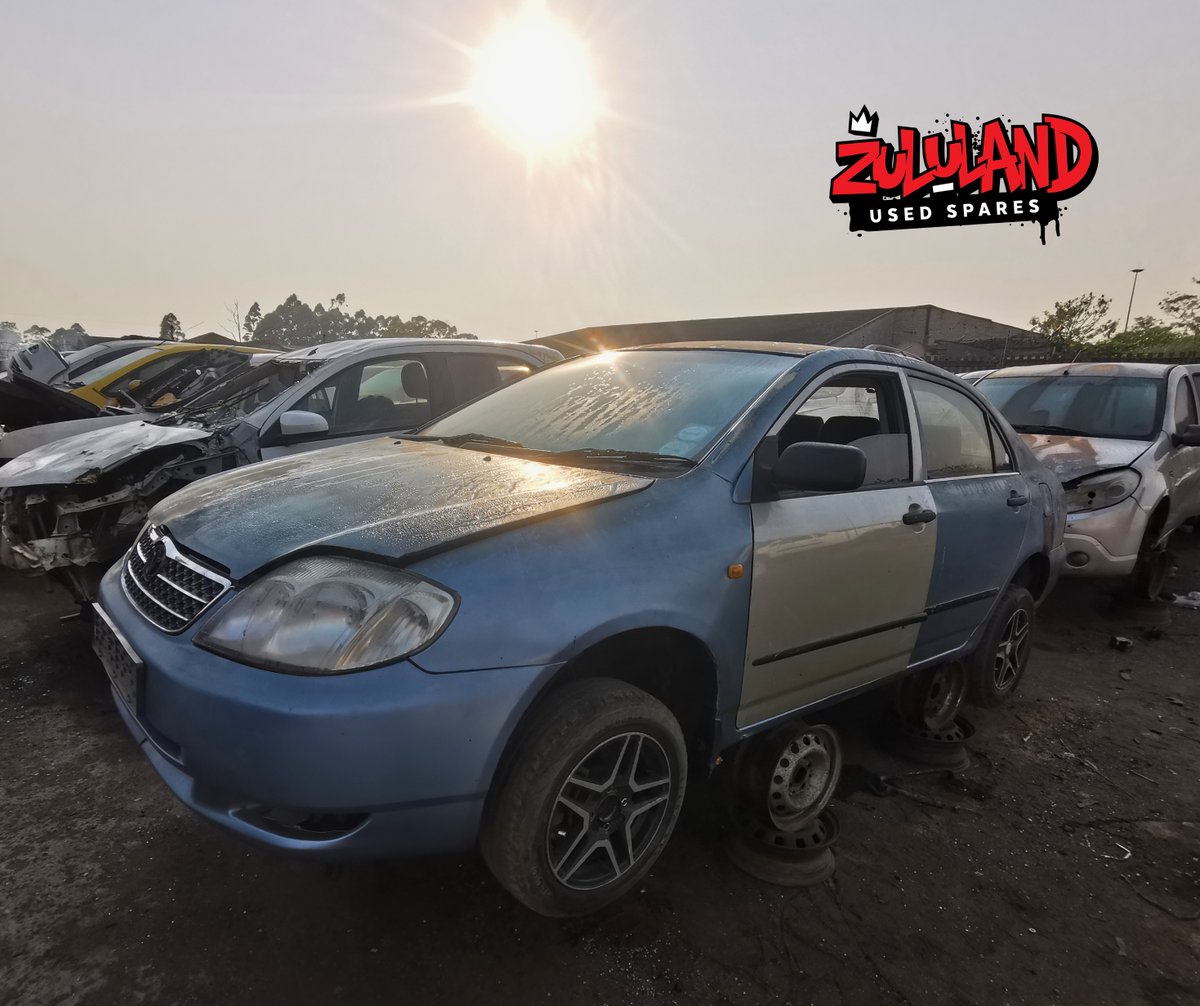 ZUS_ZA's tweet image. 2003 Toyota Corolla VVTI 1.4 - Stripping for Spares.
Contact us on 035 787 1600 or WhatsApp 073 167 5743.
#toyota #toyotacorolla #corollavvti #spareparts