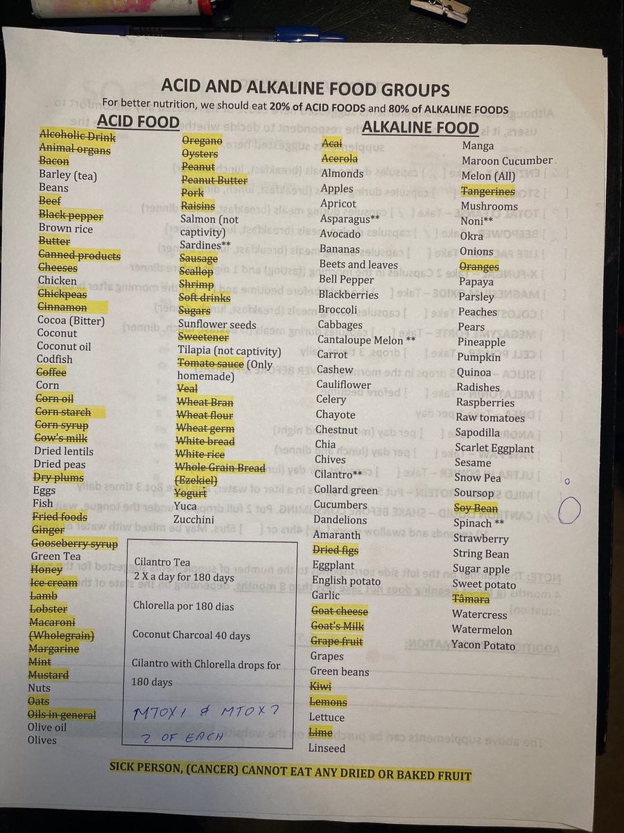 Oracle_ofMatrix's tweet image. I beat stage 4 cancer that had metastasized into my colon, prostate, testes and blood. I used an alkaline diet and cleansing protocols to clean my blood and kill all the parasites and fungal infections (cancers) in body/blood.
Most cancers are microparasitic infections!👇👇🧐👀