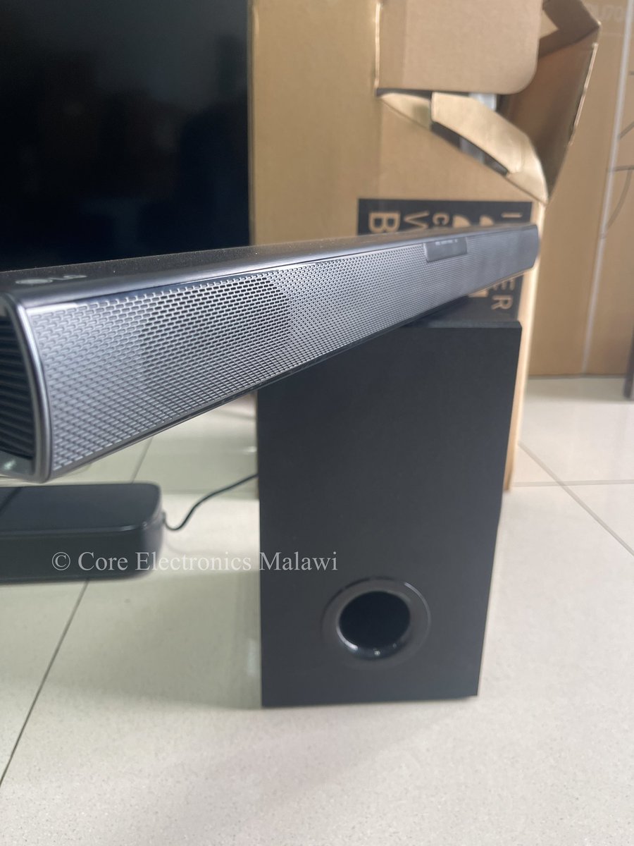 CoreMalawi's tweet image. Turn your TV into a home theater with Brand New LG SQC1 Sound Bar | wireless subwoofer | 2.1 channel | total output 160W | HDMI , USB, optical, and portable | Dolby Digital | Going at K695,000.00 | Contact: ￼0995 47 01 74
#coreelectronicsmalawi #LG #SoundbarHomeTheater