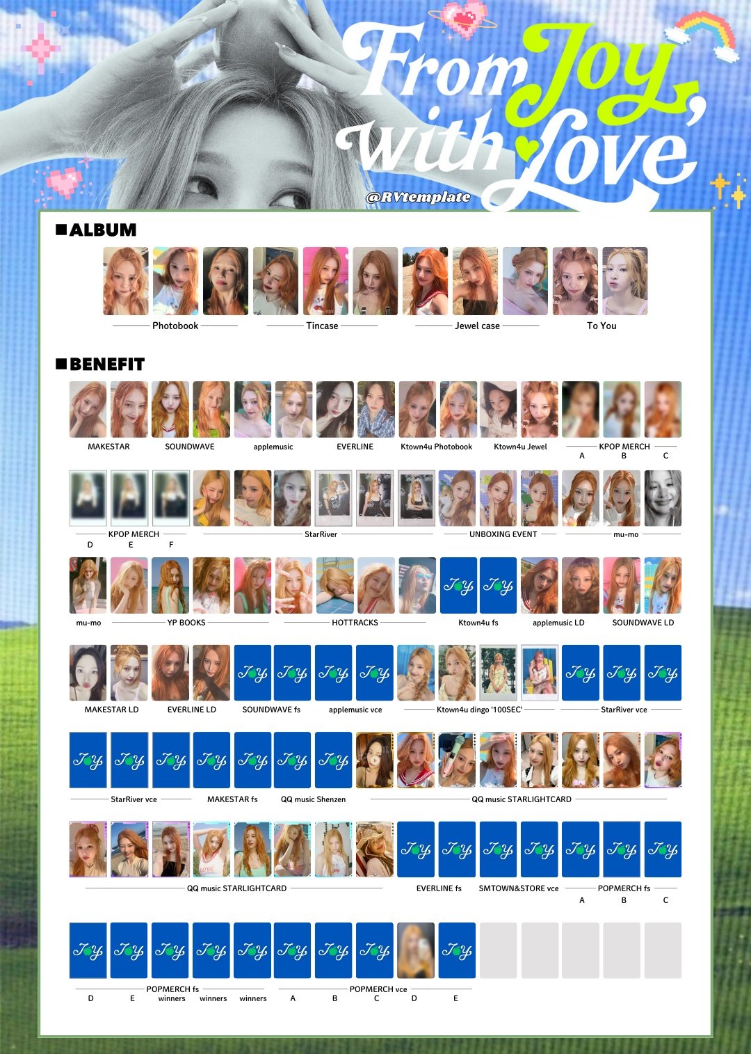 Red Velvet template (@RVtemplate) / X