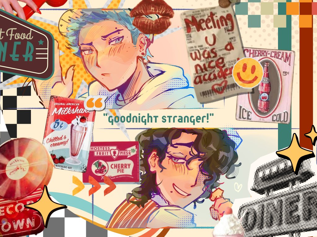 muffymayhem's tweet image. i love this one diner fic about them &amp;lt;3 #dateeverything #jeanloo #johnnysplash