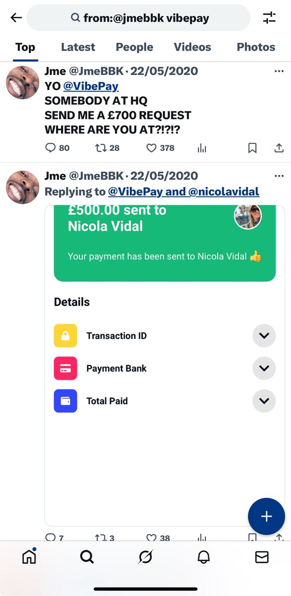 When vibepay came out,
I was online letting people know we have our own version of cash app,
I sent money to them to give to the early adopters of the app for free.

I promoted the app like crazy,
I never owned a share or stake in the company.
I just loved the idea.