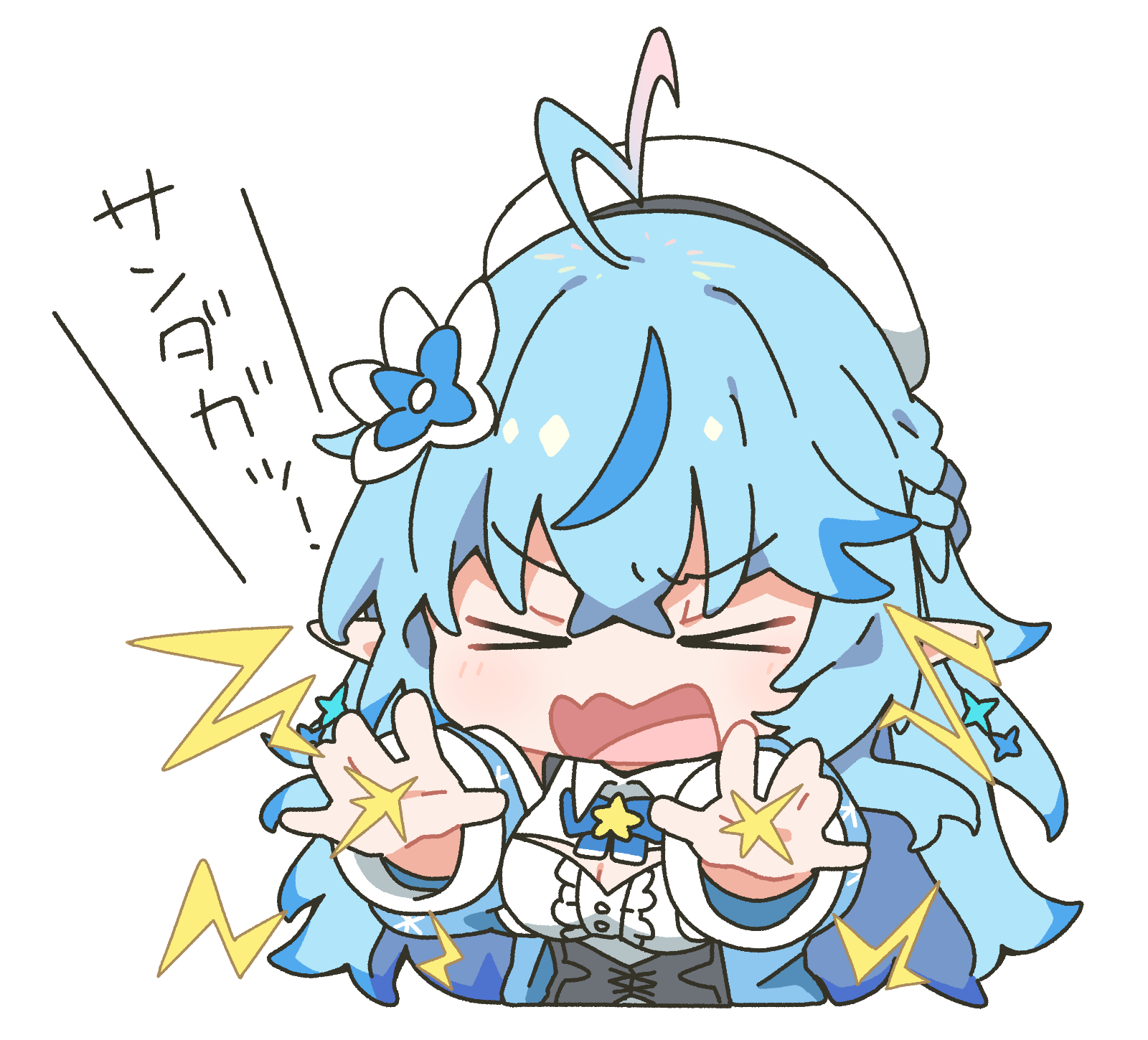 色紙依頼 イラスト 色紙｜カラー色紙 寄せ書きシール80枚付 箱入 四つ折り 紺A