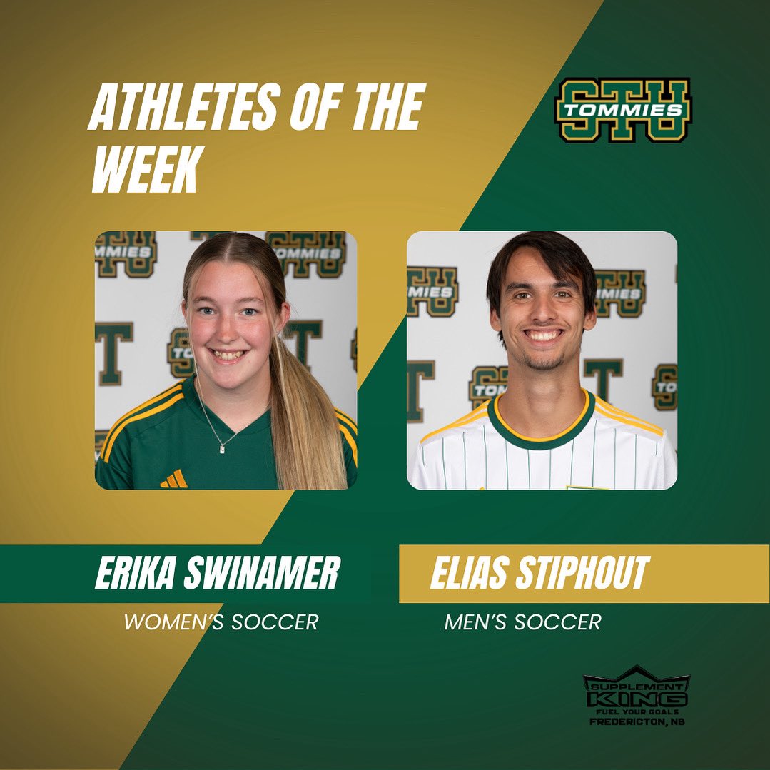 Congratulations to our <a href="/SKFredericton/">Supplement King Fredericton</a> Athletes of the Week!