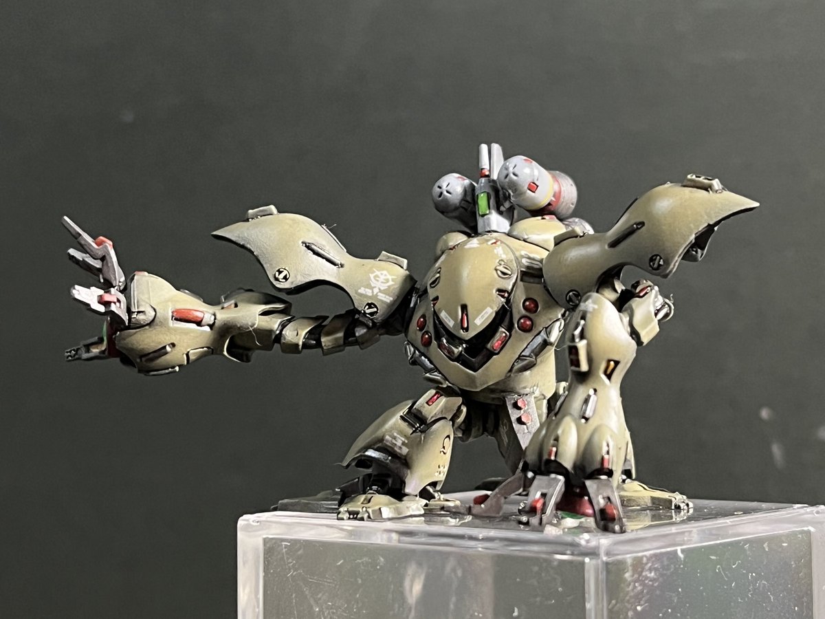 ハイゴッグ完成👌 掘り直しと少し改造しました。 #ガンダムスペリオル